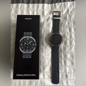 Galaxy Watch Ultra with Black Strap